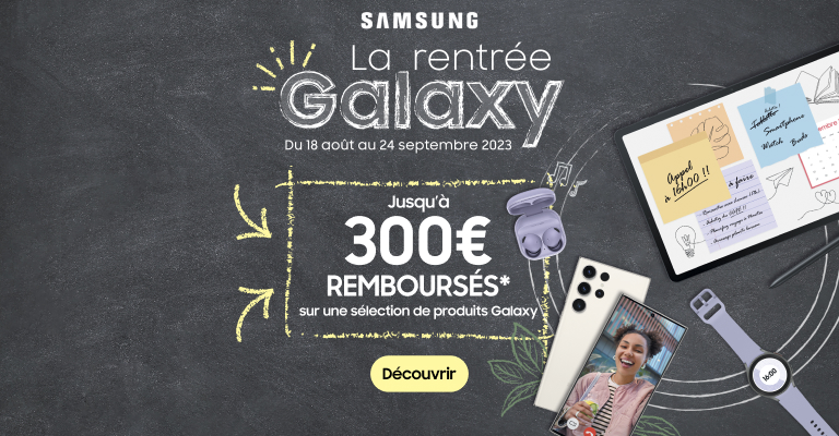 La rentrée Galaxy 